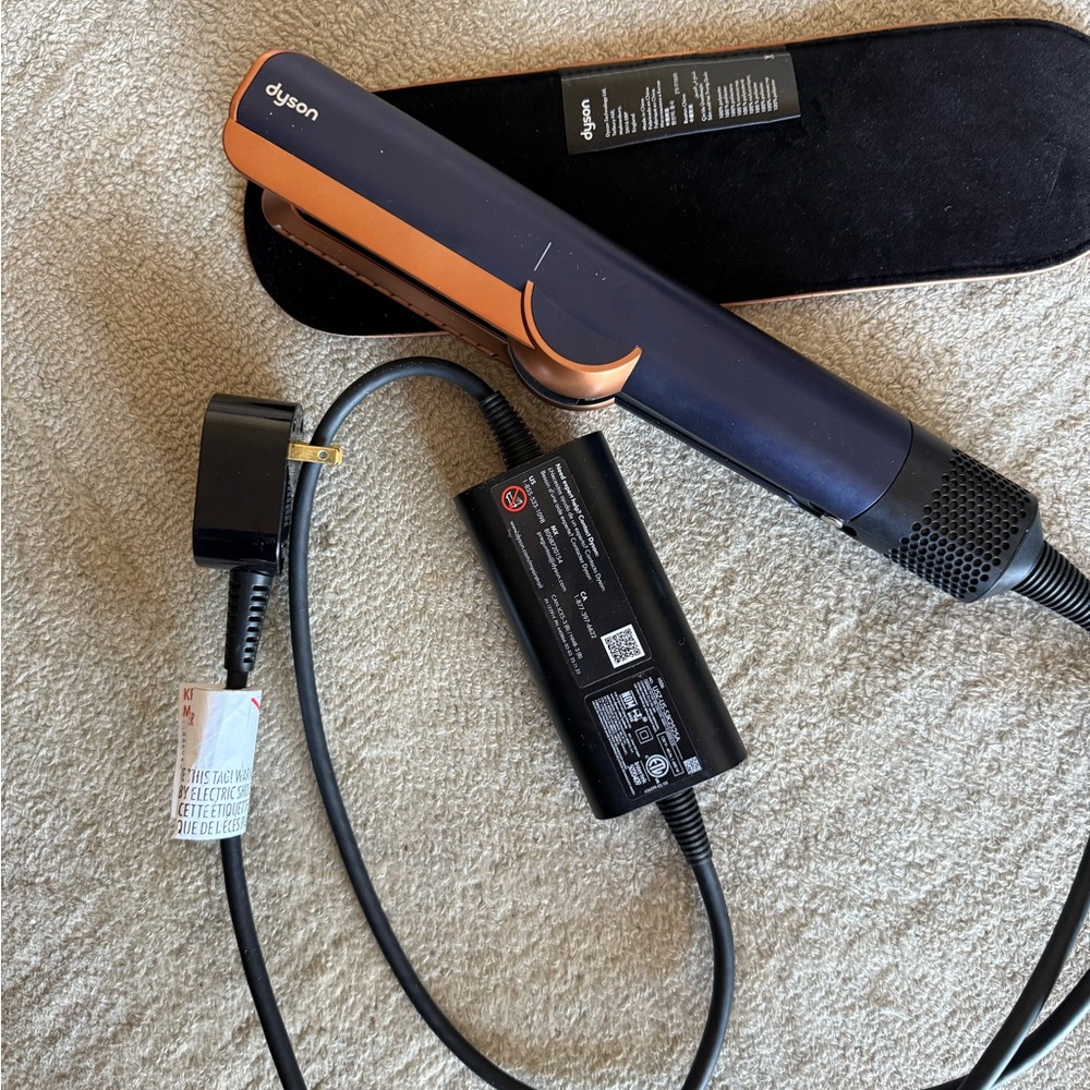 Dyson Corrale Hair Straightener in Navy and Copper